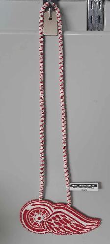 Detroit Red Wings Beaded Medallion (31999604)