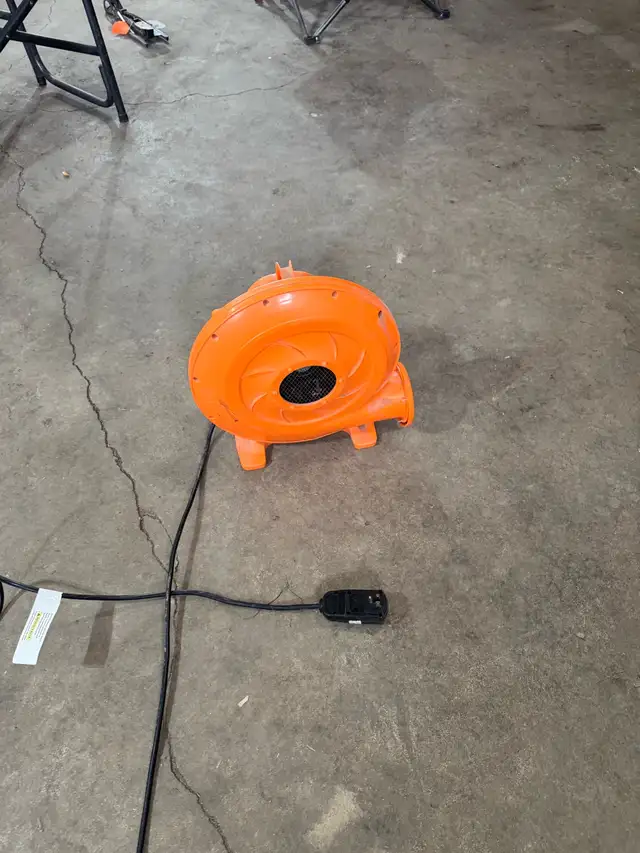 Air blower for jumping house