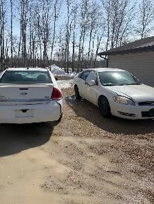 2 Chevy impalas for sales.
