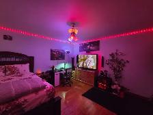 master bedroom with attached washroom