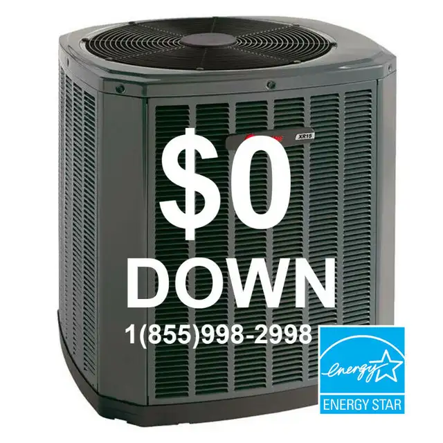 FURNACE - AIR CONDITIONER -  $0 DOWN - No Payments for 12 Months