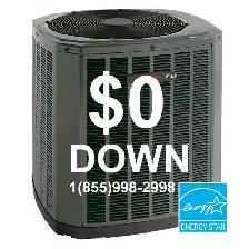 FURNACE - AIR CONDITIONER -  $0 DOWN - No Payments for 12 Months