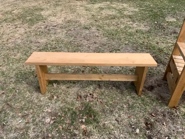 Basic Wooden Bench