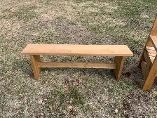 Basic Wooden Bench