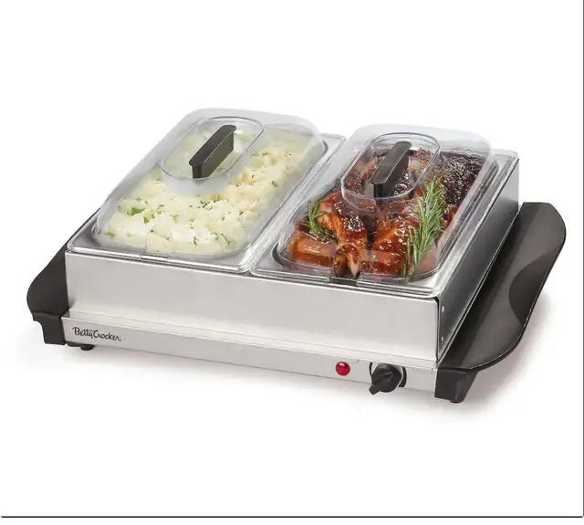 Betty Crocker 2 warming trays brand new in the box