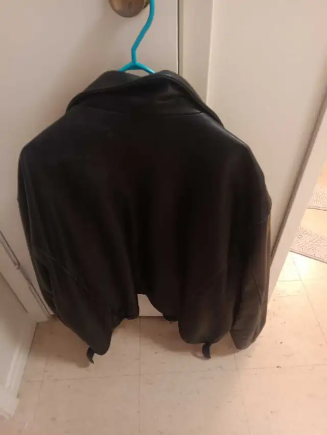 roots leather jacket for sale