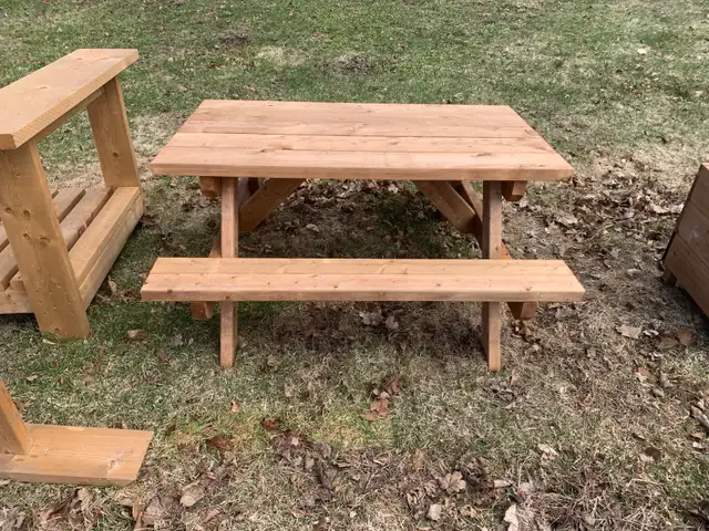 Big Kids Picnic Table (medium sized)