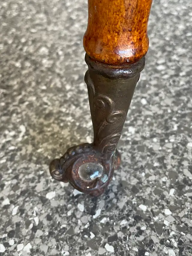 Antique Solid Wood Table - Photo 2