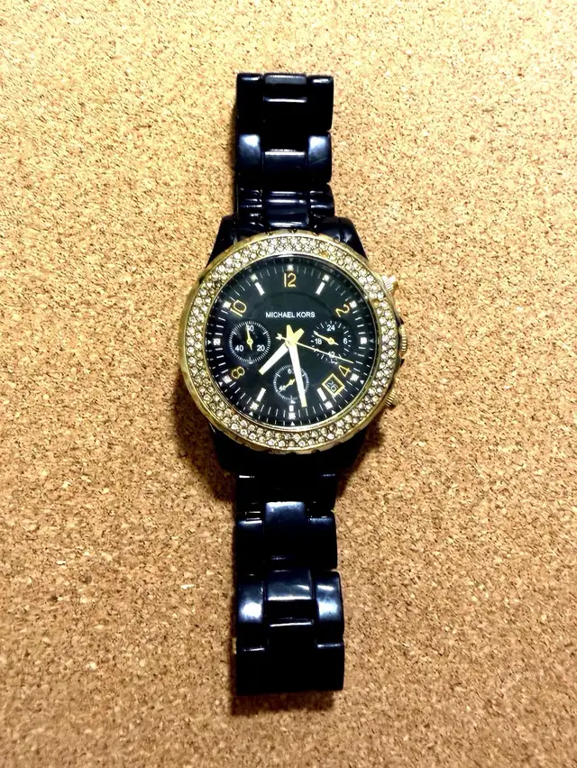 Montre Michael Kors femme noir & doré