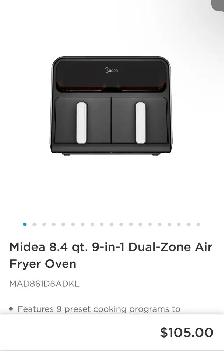 Midea Digital Air Fryer Oven