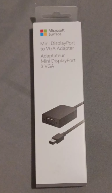 Original Microsoft Surface Mini Display Port to VGA Adapter