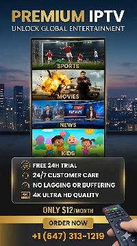 World best I.P. TV. setup Contact now!  1 647-313-1219