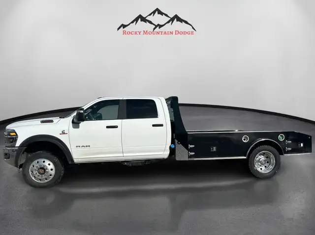 2026 RAM 5500 BIGHORN CAB CHASSIS WITH ALUMINUM DECK