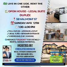 Open House Sunday – Duplex w/ Legal Suite – Blackfalds