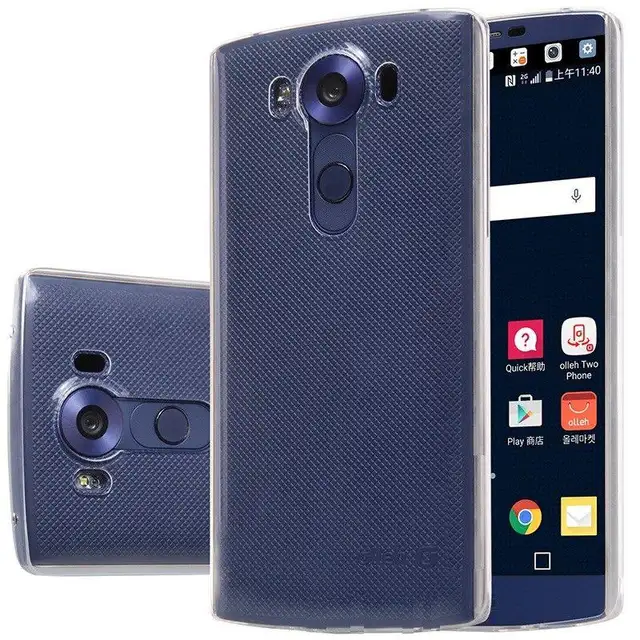 LG V10 Clear TPU Case - Photo 2
