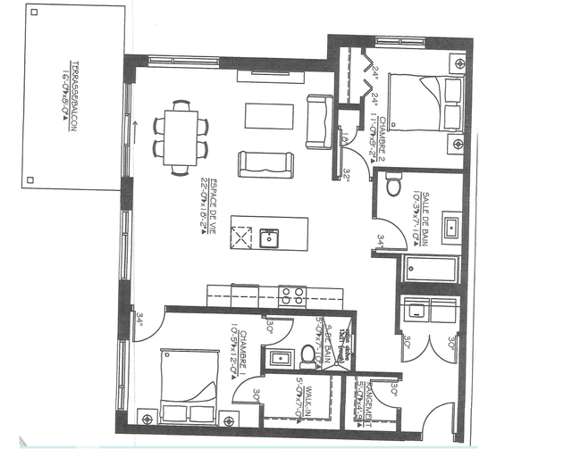 Condo de luxe:  2185$ / mois, 4 1/2, Rue de l'aigle, Carignan - Photo 9