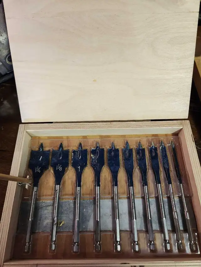 Daredevil 10-piece Wood Spade Bit Set