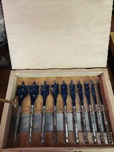 Daredevil 10-piece Wood Spade Bit Set