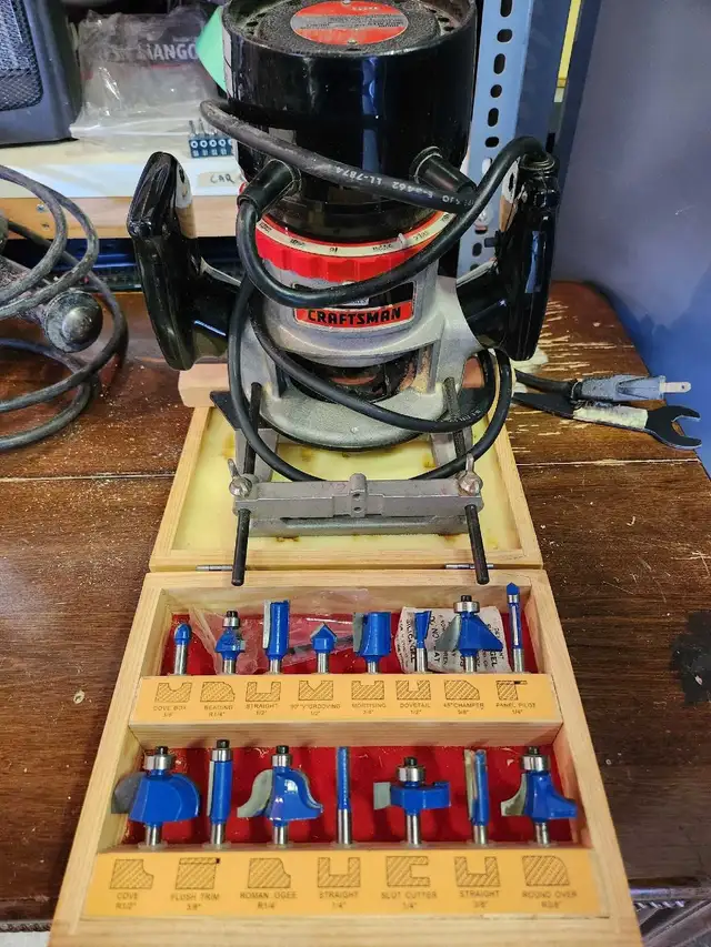 Sears Craftsman Router & Bits