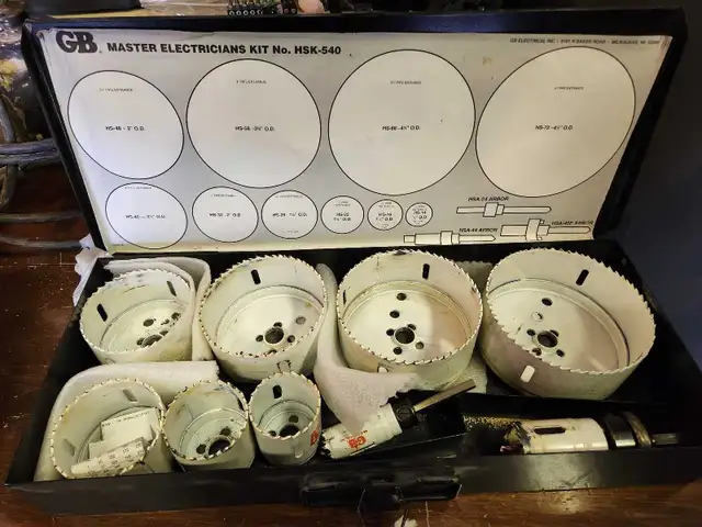 GB Variable Pitch Hole Saw Set