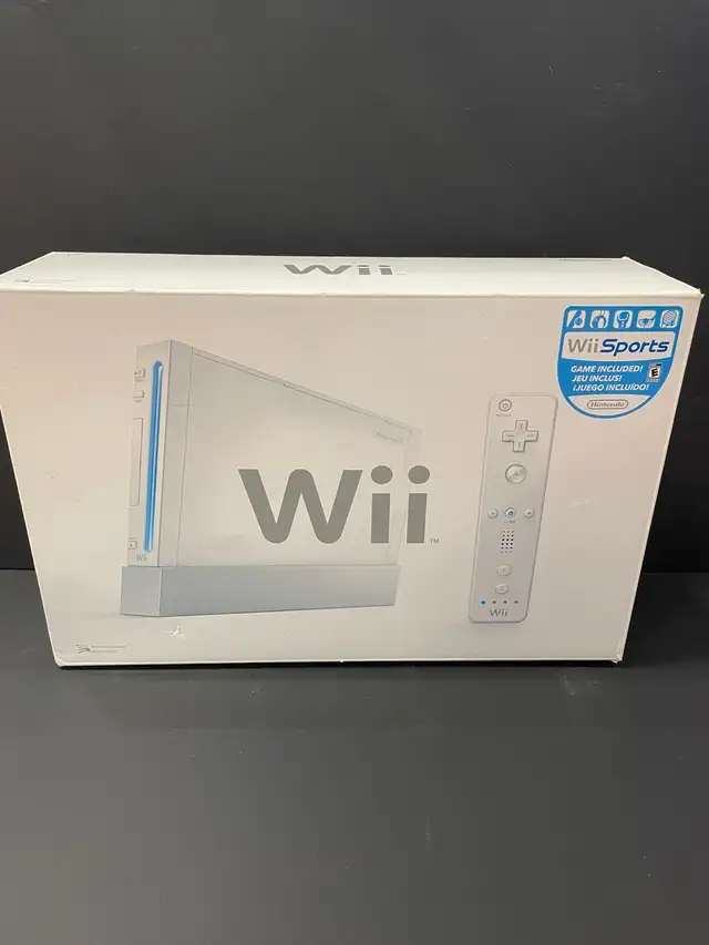 NINTENDO WII CONSOLE W/BOX