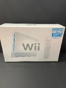 NINTENDO WII CONSOLE W/BOX
