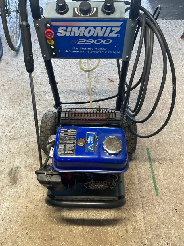 Simoniz gas power washer