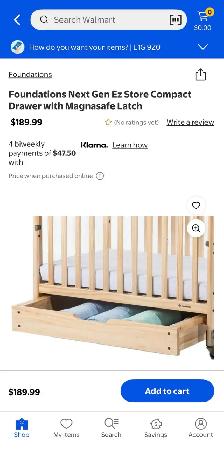 Foundations Next Gen EZ Store Compact Crib Drawer – - Photo 9