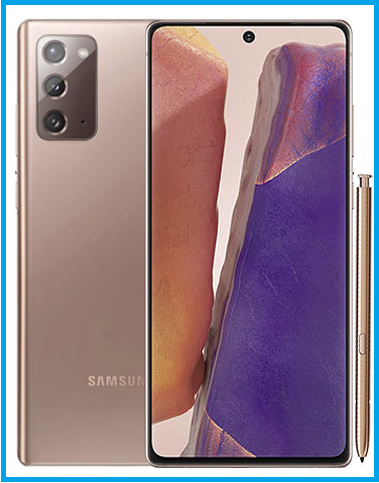 Unlocked Samsung Note20(128GB) for only $499 with 1YR warranty.