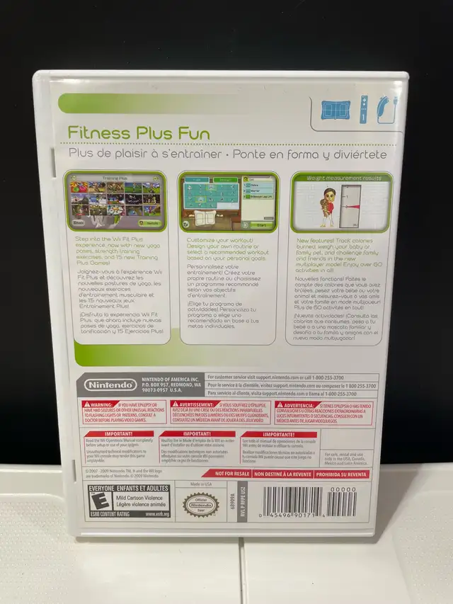 WII FIT PLUS BOARD IN BOX W/GAME - Photo 5