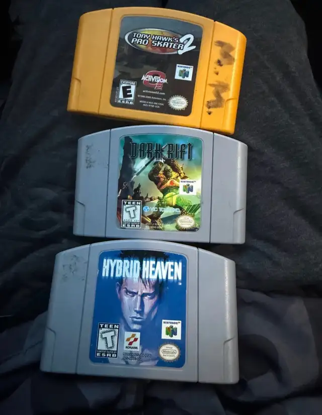 3 N64 Games