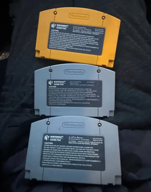 3 N64 Games - Photo 2