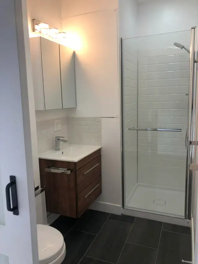 Grand 2 1/2 rénové, très ensoleillé à louer / Semis-meublé - Photo 4