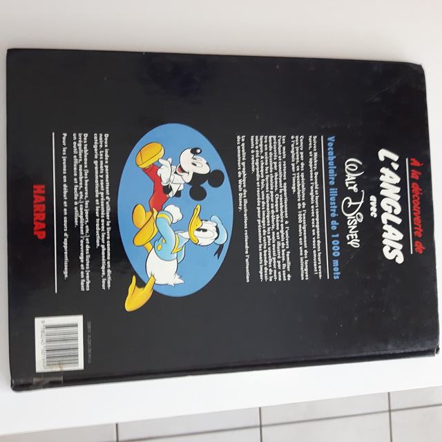 LIVRE NEUF ADO DÉCO OUVERTE D'ANGLAIS 111PAG DE WALD DISNEY$5.00 - Photo 2