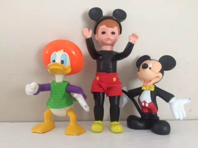 3 PERSONNAGES DISNEY:MICKAY MOUSE,DONALD DUCK ALEXANDRE$2.00CHAC - Photo 2