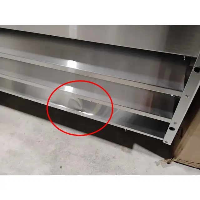 Zanduco 3 Door Commercial Fridge 17000-445 72 dents - Photo 2