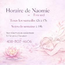 Retour du printemps et de Naomie