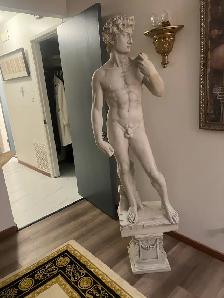 6’ status of David ( plaster)