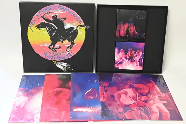 Neli Young & Crazy House Way Down In The Rust Bucket 4LP 2DVD - Photo 3