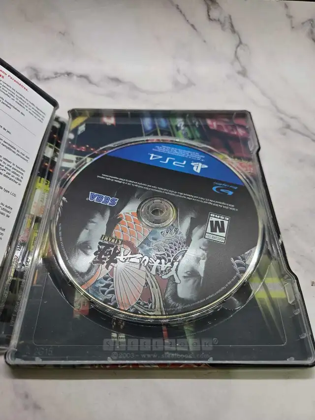 PS4 Yakuza Kiwami Steelbook - Photo 2