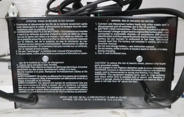 Chargeur de batterie d'auto vintage - Photo 2