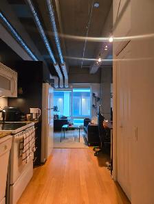 Downtown Montreal Condo for Rent | 1 Bedroom Open Concept