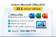 Microsoft Office 2024 – Full Version (Word, Excel, PowerPoint)