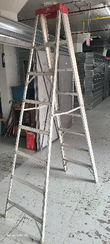 Ladder for sale, 8 foot, folding aluminum ONLY $40