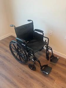 DRIVE MEDICAL WHEELCHAIR 20" DELIVERY INCLUDED