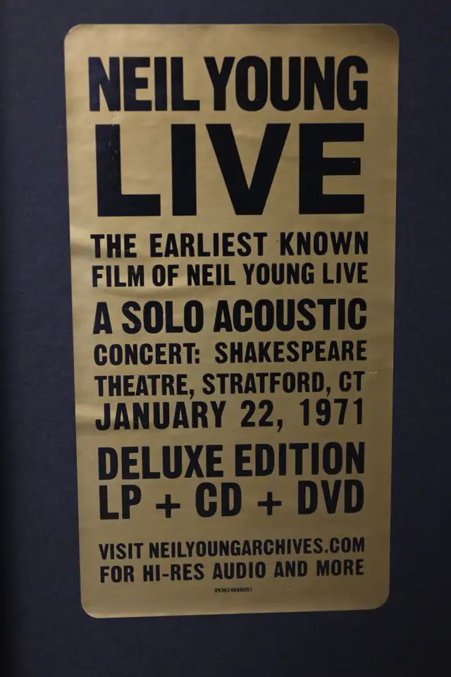 Neil Young Young Shakespeare 1 Live Vinyl LP 1 CD 1 DVD - Photo 5