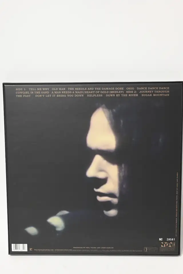 Neil Young Young Shakespeare 1 Live Vinyl LP 1 CD 1 DVD - Photo 8