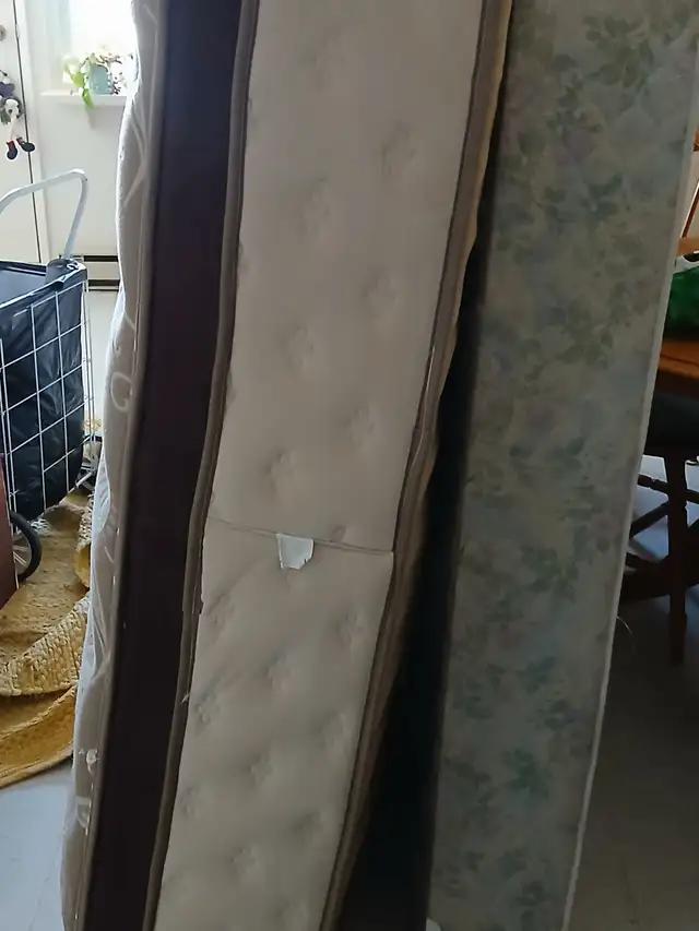 Queen pillowtop mattress and boxspring for sale - Photo 2