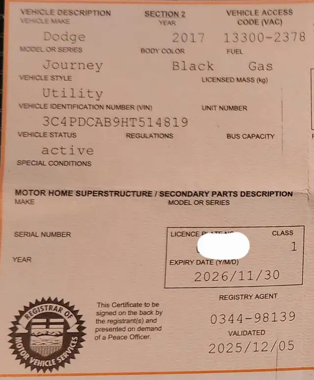 2017 Dodge Journey FWD, 2.4lt | 5 Passenger | ONLY $5,999 Quick! - Photo 9