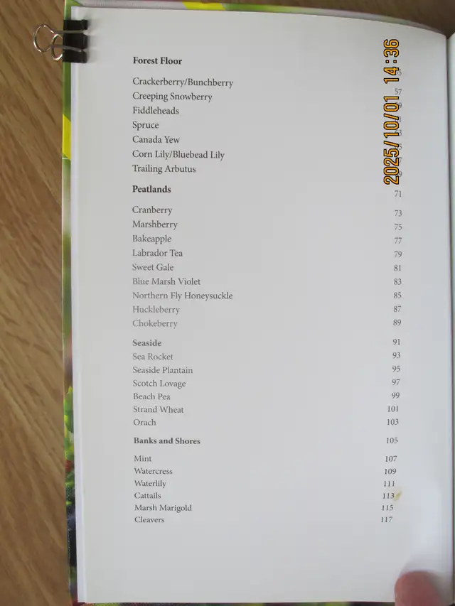 EDIBLE PLANTS OF ATLANTIC CANADA by Peter J. Scott - 2010 SC - Photo 4